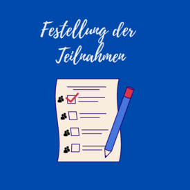 Feststellung der Teilnahmen