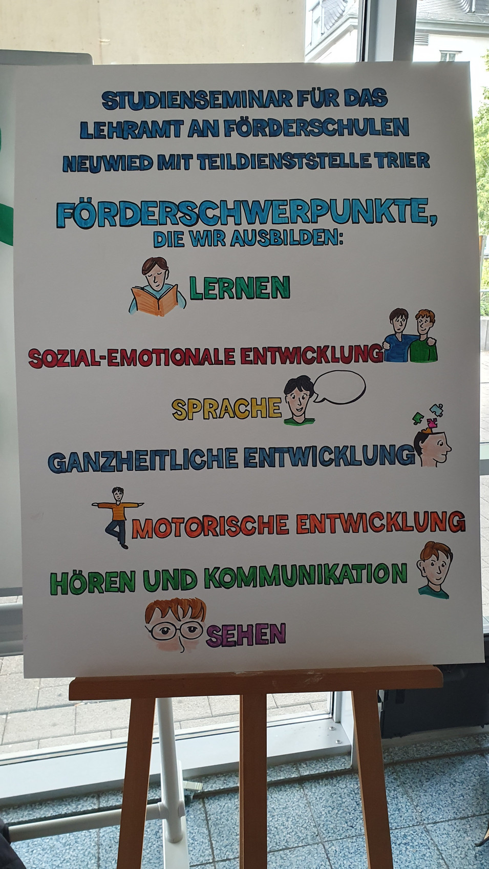 Plakat am Uni-Erlebnistag am 05.06.2024
