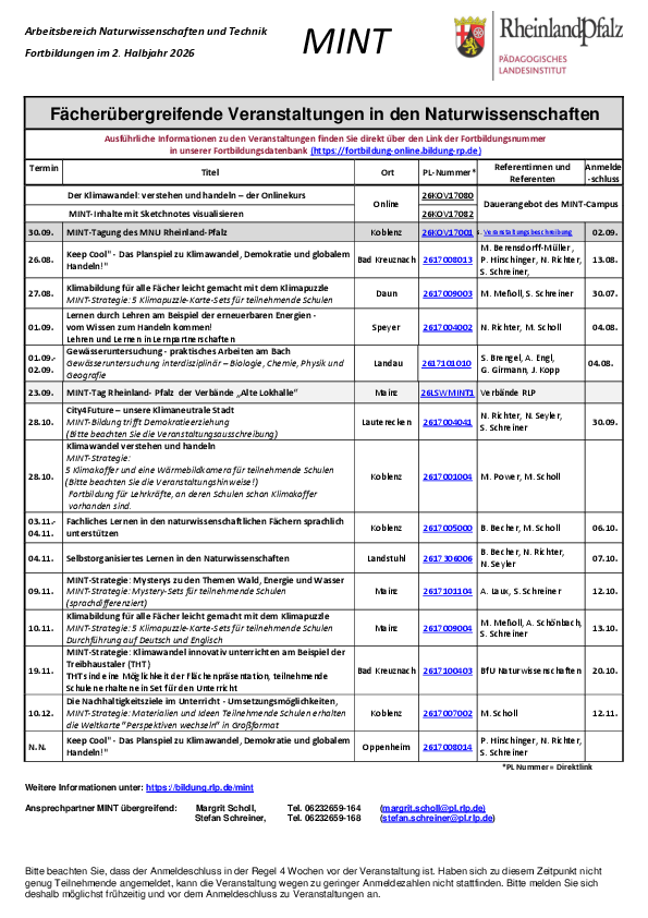 Tagungsübersicht 2006?