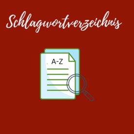 Schlagwortverzeichnis