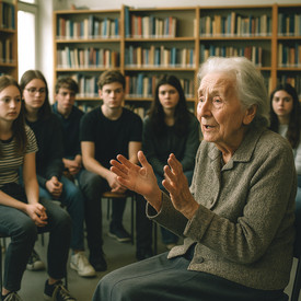 Themenseite rund um Zeitzeugenbegegnungen