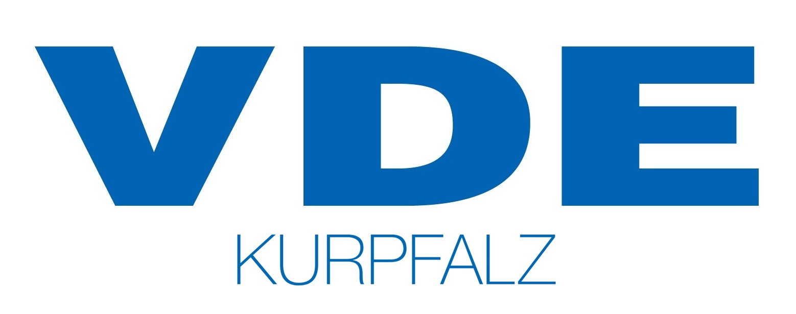 Die Grafik zeigt das Logo des VDE Kurpfalz.