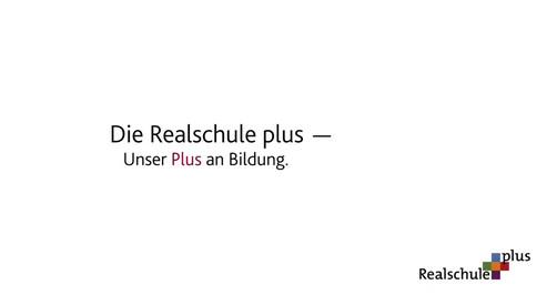Informationsfilm Realschule plus