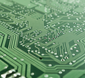 Foto einer Computer-Platine 