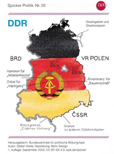 SPIKER_DDR der Bundeszentrale für politische Bildung. Link führt zu bpb.de