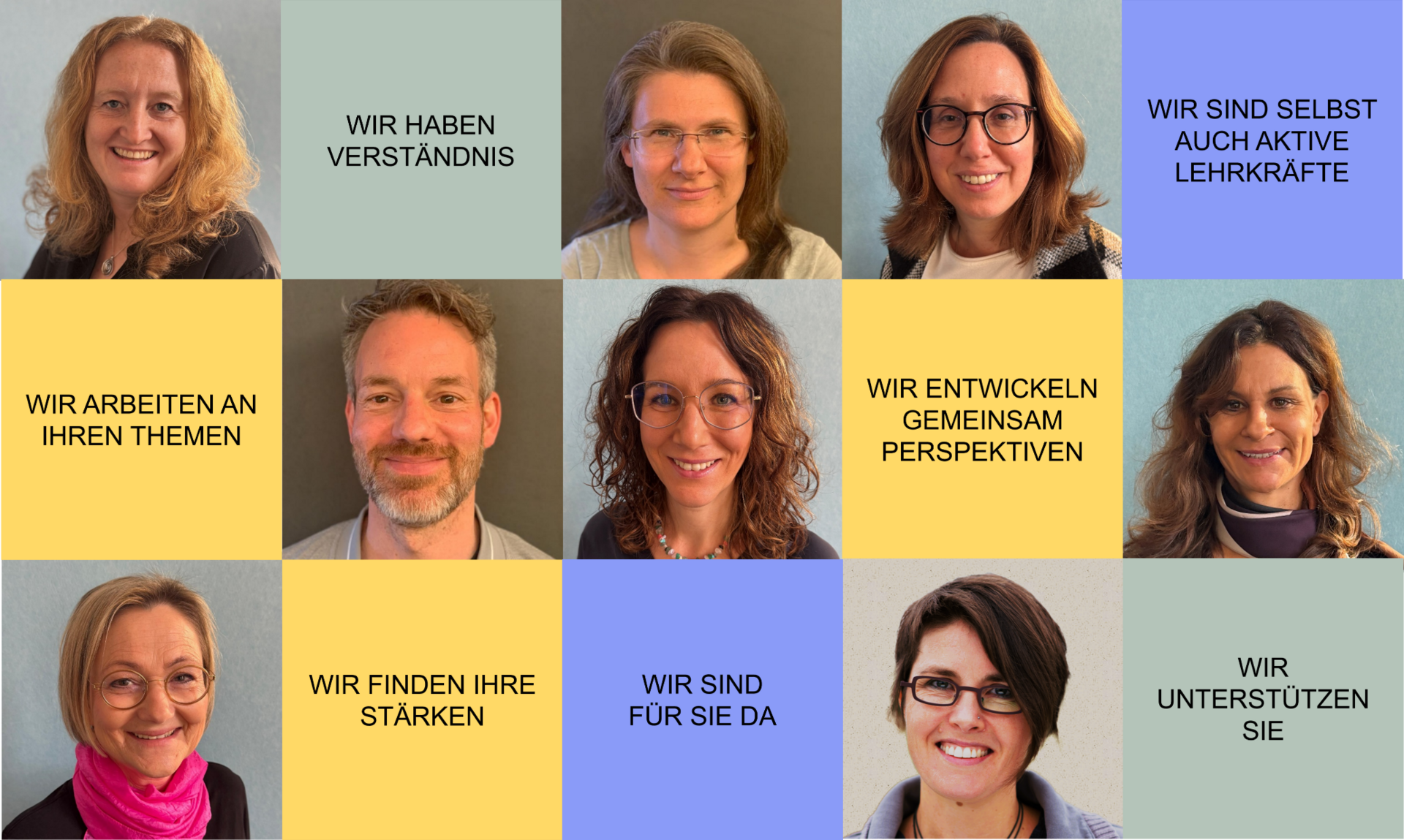Bilder der Coaches