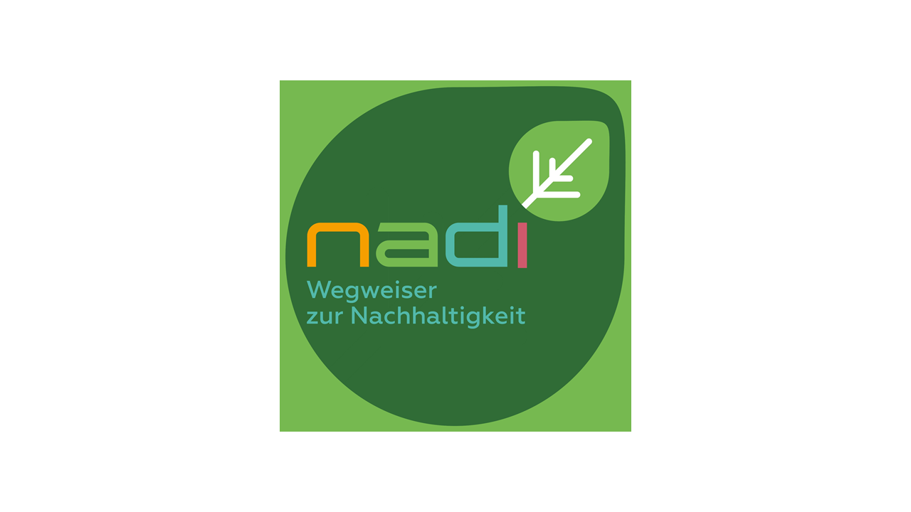 Logo-Grafik Nadi MOOC - Wegweiser zur Nachhaltigkeit