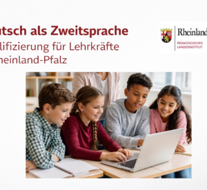 Kinder vor einem Laptop