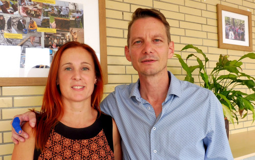 Foto von Leiter und stellvertretender Leiterin des Studienseminars