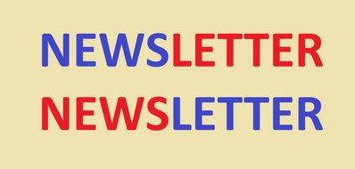 Die Grafik zeigt den Schriftzug "Newsletter".
