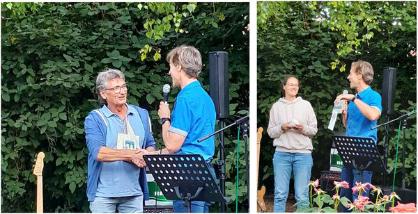 Ehrung ausscheidender Fachleitungen