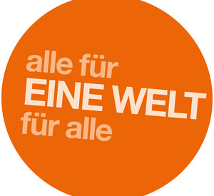 Logo "alle für EINE WELT für alle"
