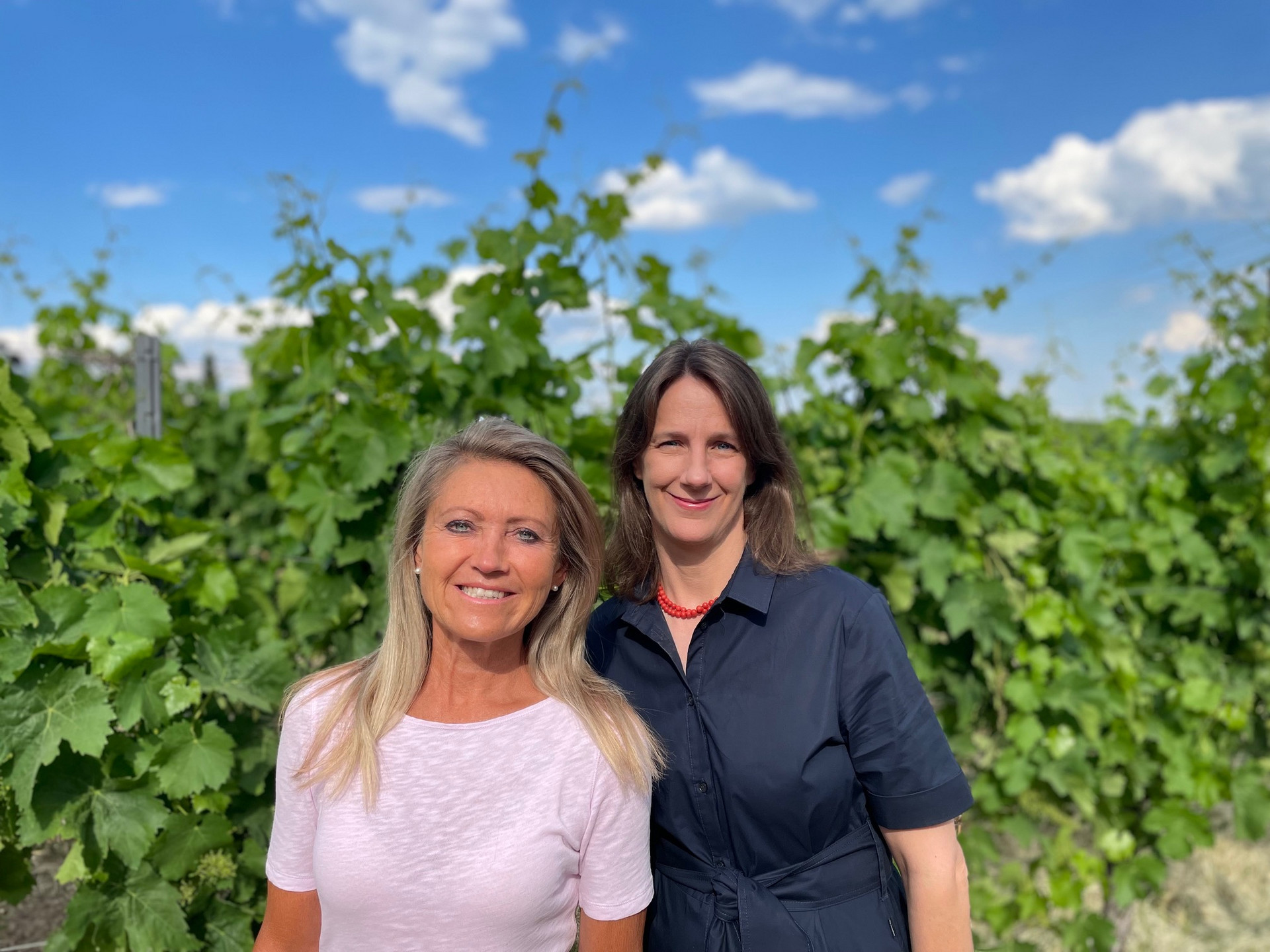 Die Seminarleiterin Kristina Spall und ihre Stellvertreterin Helena Hellmann
