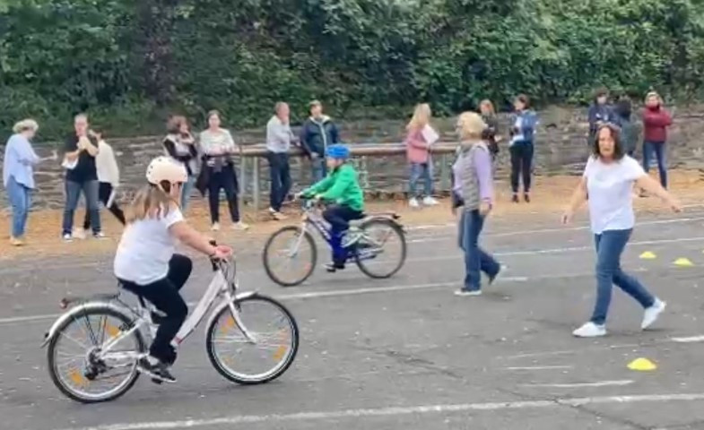 Fahrradtraining mit dem ADAC Koffer 