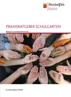 Foto der Titelseite der genannten Schulgarten-Broschüre