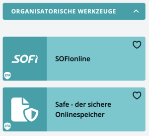 Organisatorische Werkzeuge