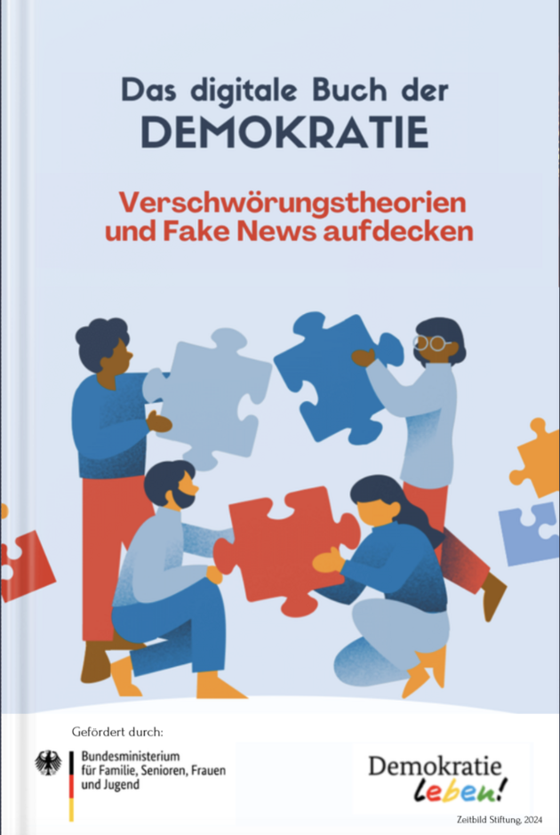 Buch der Demokratie – Verschwörungstheorien aufdecken
