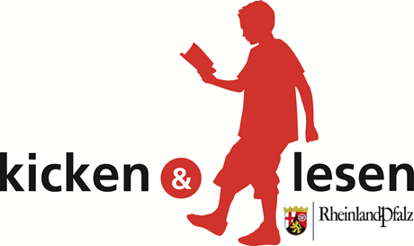 Logo kicken&lesen Rheinland-Pfalz