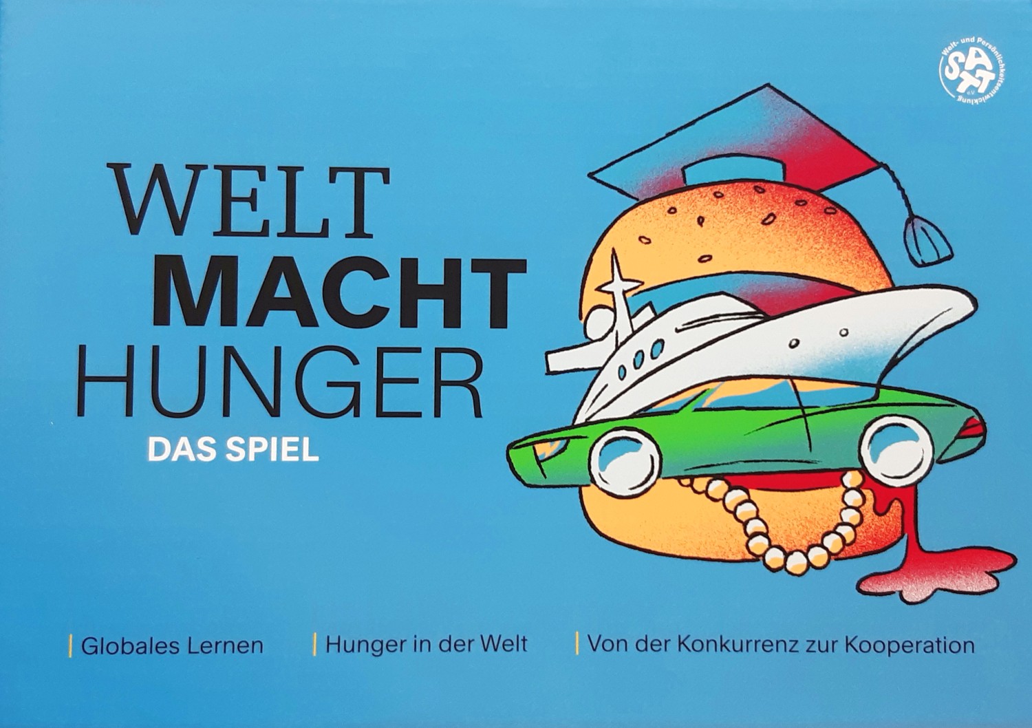 Hamburger belegt mit Statussymbolen Reicher Menschen