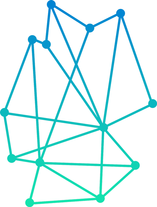 Logo des BWKI (blaues Netz)