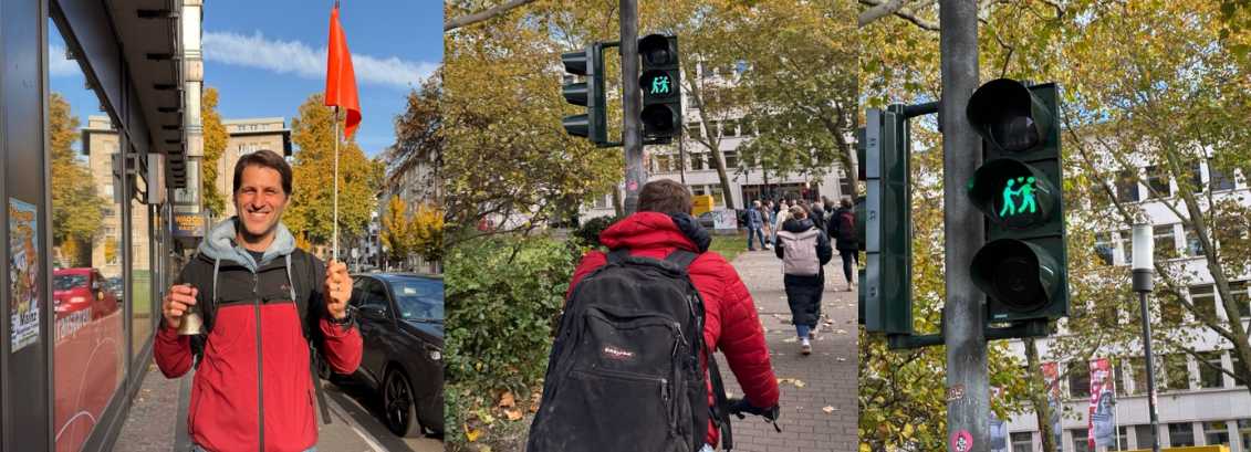 Anwärter auf den Straßen von Mainz