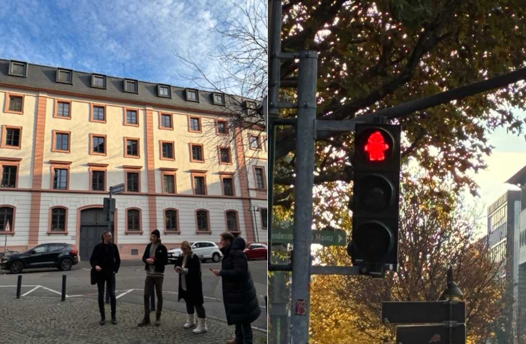 Anwärter vor Dalberger Hof