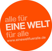 Logo/Link "Alle für EINE WELT - EINE WELT für alle"